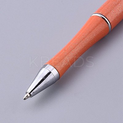 Plastic Beadable Pens X-AJEW-L082-A09-1