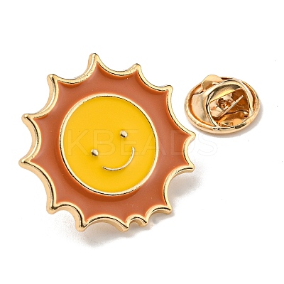 Weather Theme Enamel Pins JEWB-K012-04C-G-1