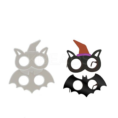 Halloween Theme DIY Eyeglass Frame Decoration Silicone Molds LS-DIY-F143-01B-1