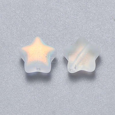 Spray Painted Glass Beads LS-GLAA-R211-04-C01-1