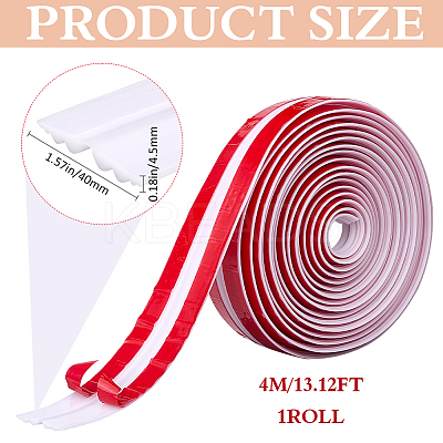 TPE Self-Adhesive Flexible Molding Trim FIND-WH20001-12A-1