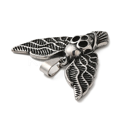 304 Stainless Steel Pendants STAS-Z045-03D-AS-1