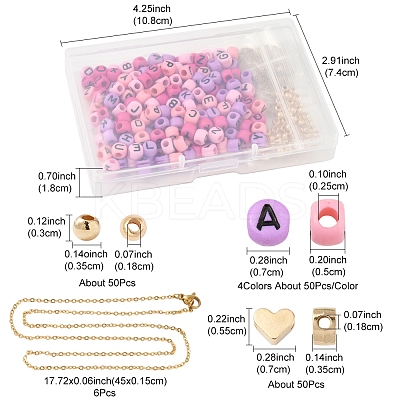 DIY Necklaces Kits DIY-FS0008-72-1