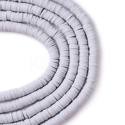 Handmade Polymer Clay Beads Strands CLAY-R089-8mm-Q036-1