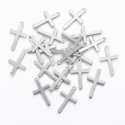 Tarnish Resistant 201 Stainless Steel Pendants X-STAS-L197-30P-1