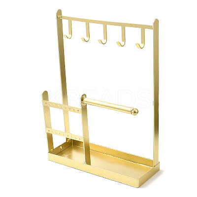 Rectangle Iron Jewelry Display Stands ODIS-F001-01G-1