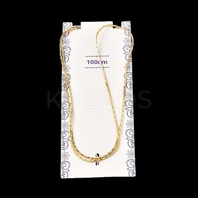 Brass Boston Link Chains CHC-H111-11G-1