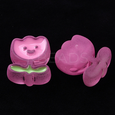 Transparent Acrylic Beads MACR-S374-03B-02-1
