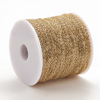 Brass Cable Chains CHC-N015-11G-1