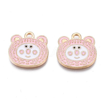 Alloy Enamel Pendants ENAM-N054-74D-1
