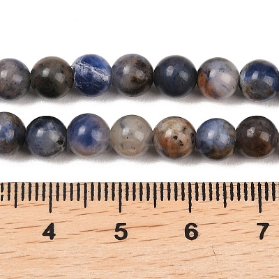 Natural Sodalite Beads Strands G-D481-12A-1