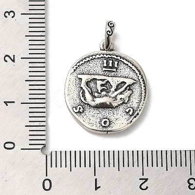 Brass Pendants KK-Z033-21AS-1