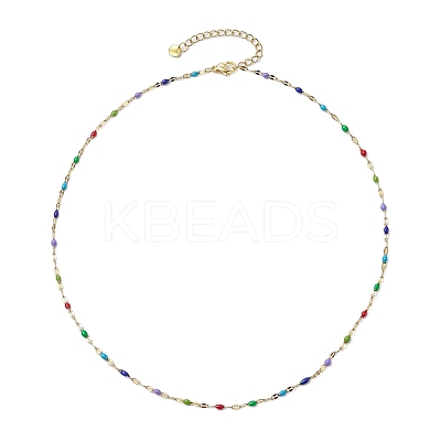 304 Stainless Steel Chain Necklaces NJEW-JN05043-1