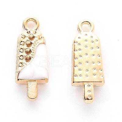 Alloy Enamel Pendants X-ENAM-R059-05C-RS-1