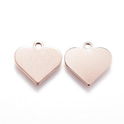 Ion Plating(IP) 304 Stainless Steel Charms STAS-G124-24RG-1