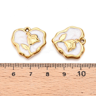 304 Stainless Steel Pendants STAS-N107-03A-G-1