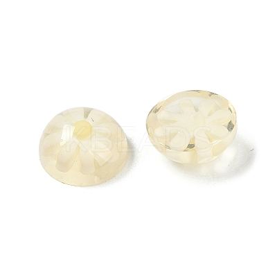 Transparent Epoxy Resin Decoden Cabochons LS-CRES-S367-06-1