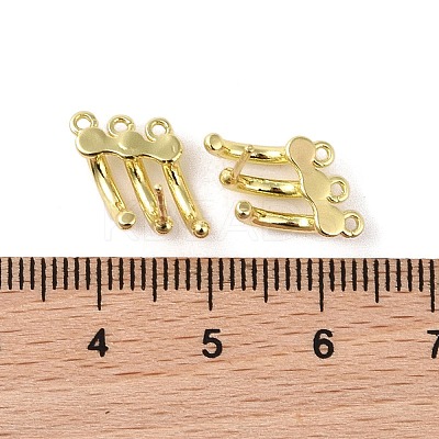 Brass Stud Earring Findings LS-KK-B087-08G-1