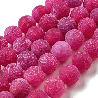 Natural Weathered Agate Beads Strands G-P538-A01-12-1