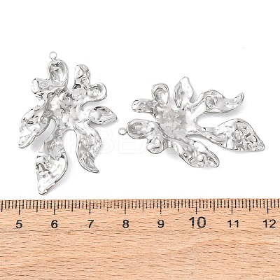 Textured 304 Stainless Steel Pendants LS-STAS-Z177-01P-1