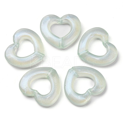 Luminous Transparent Acrylic Beads MACR-D024-19G-1