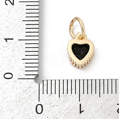 Brass Micro Pave Cubic Zirconia Pendants KK-H204-01KCG-04-1
