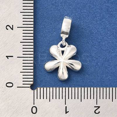 925 Sterling Silver European Dangle Charms STER-G043-07S-1