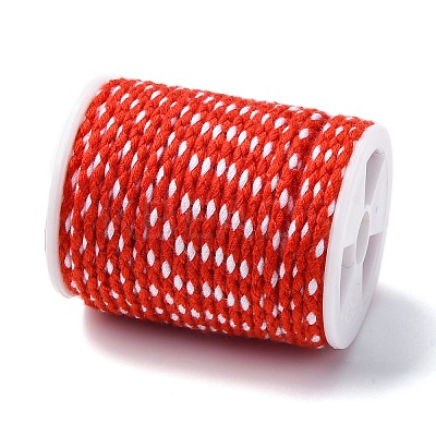 4-Ply Polycotton Cord with Metallic Thread LS-OCOR-Z003-D118-1