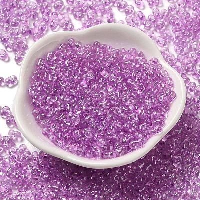 Baking Glass Seed Beads SEED-K009-07A-05-1