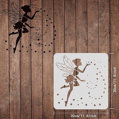 Plastic Reusable Drawing Painting Stencils Templates DIY-WH0172-326-1