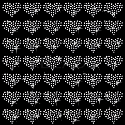Hotfix Rhinestone DIY-WH0349-371D-1