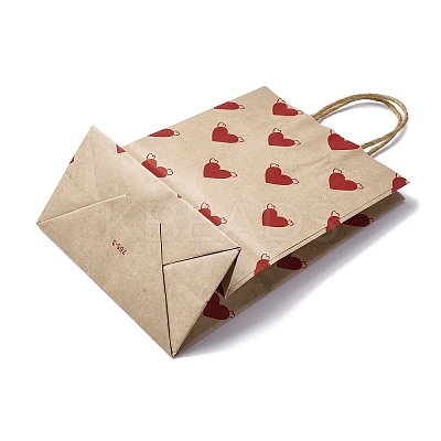 Valentine's Day Paper Bags LS-CARB-F012-04C-1