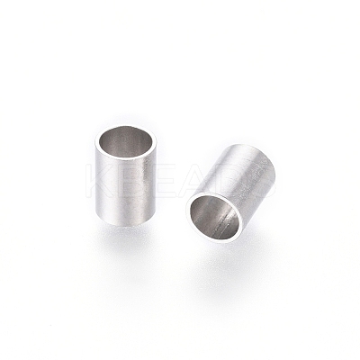 Tarnish Resistant 304 Stainless Steel Tube Beads STAS-G209-01P-1
