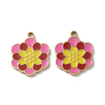 Ion Plating(IP) 304 Stainless Steel Pendants STAS-C083-12G-01-1