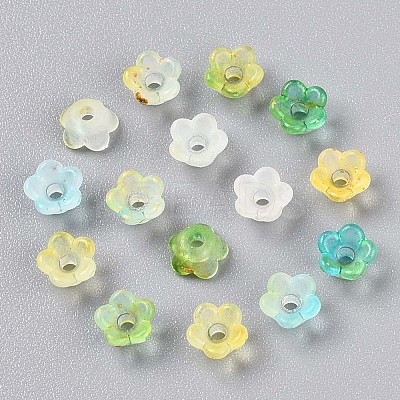 Frosted Transparent Acrylic Beads LS-OACR-N137-72H-1