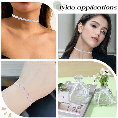 1Pc Wavy Polyester Ribbons OCOR-GF0003-01C-1