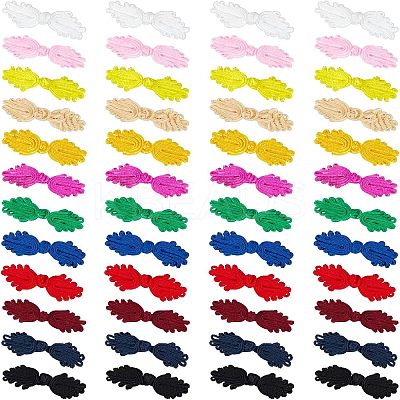 Handmade Chinese Frogs Knots Buttons Sets BUTT-NB0001-17-1