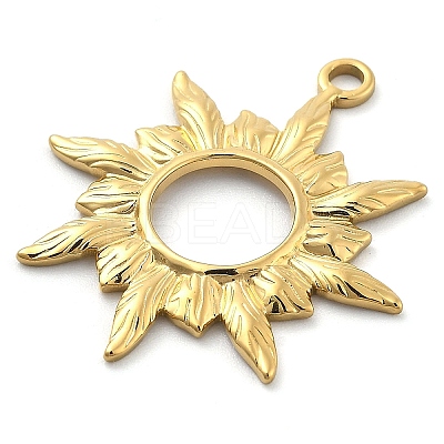 Ion Plating(IP) 304 Stainless Steel Pendants STAS-P379-03J-G-1