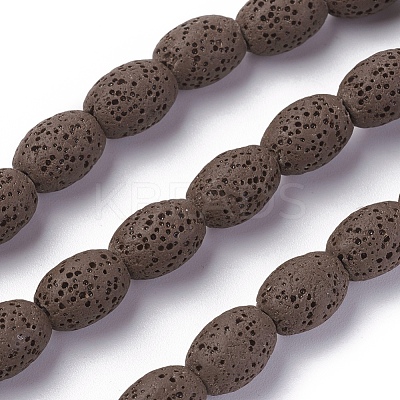 Natural Lava Rock Beads Strands G-F671-03A-04-1