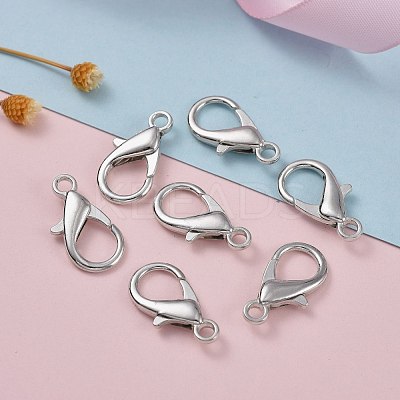 Zinc Alloy Lobster Claw Clasps E107-1