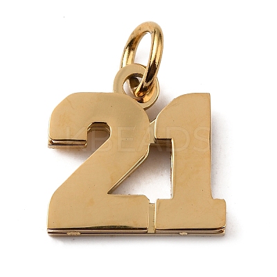 316 Surgical Stainless Steel Charms LS-STAS-WH0022-84G-21-1