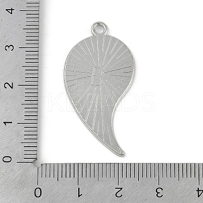 Alloy Enamel Pendants ENAM-D064-01B-1
