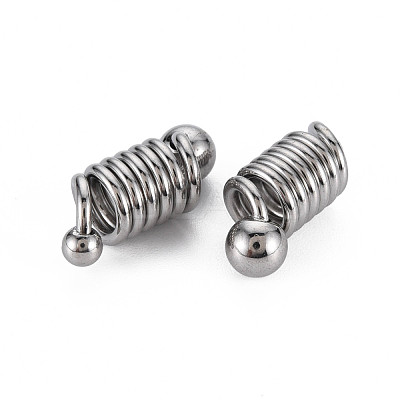 Non-Tarnish 201 Stainless Steel European Beads STAS-N096-001-1
