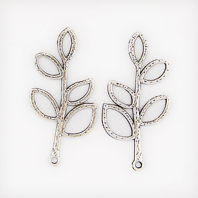 Tibetan Style Alloy Pendants TIBEP-A12-3860-AS-FF-1