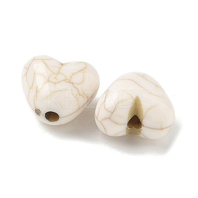 Synthetic Howlite Beads LS-G-V001-001F-1