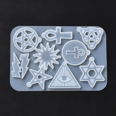 DIY Pendant Silicone Molds DIY-I102-06-1