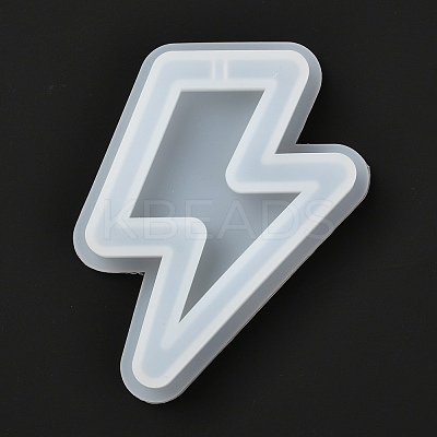 DIY Lightning Shaker/Quicksand Jewelry Silicone Molds DIY-I057-06-1