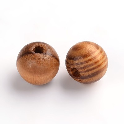 Wood Beads TB611Y-12mm-01-1