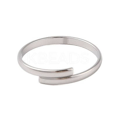 Non-Tarnish 304 Stainless Steel Plain Band Rings STAS-S125-13P-1