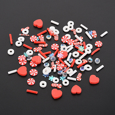 Handmade Polymer Clay Cabochons X-CLAY-N006-153-1